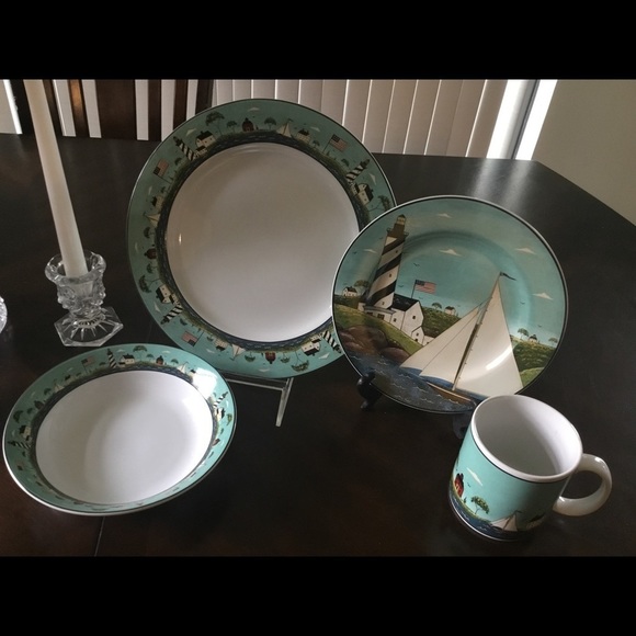 Sakura Other - Coastal BREEZE 1998 WARREN KIMBLE DINNER SET